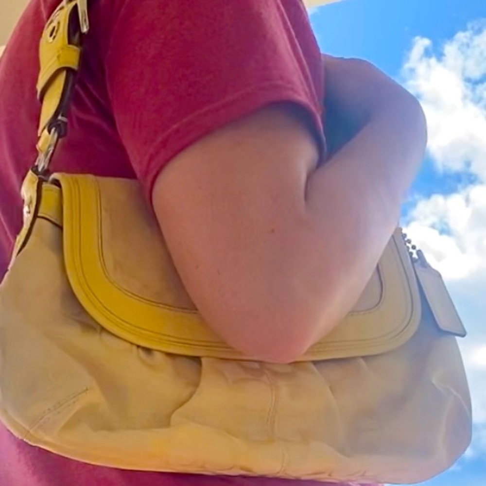 Yellow Coach Purse